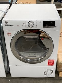 HOOVER 10KG CONDENSER DRYER WITH WIFI: MODEL HLEC10DCE - RRP £349: LOCATION - B7