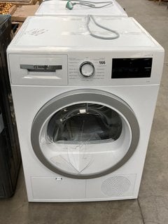 BOSCH 8KG CONDENSER DRYER: MODEL WTN83203GB - RRP £479: LOCATION - B7