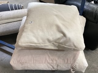 3 X ASSORTED LOAF.COM SOFA CUSHIONS: LOCATION - B2