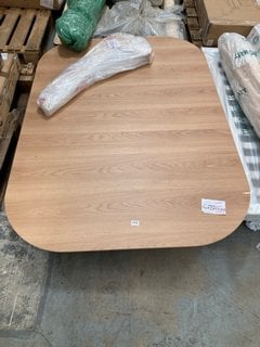 JOHN LEWIS & PARTNERS ANTON EXTENDING DINING TABLE IN OAK - RRP £359: LOCATION - C9