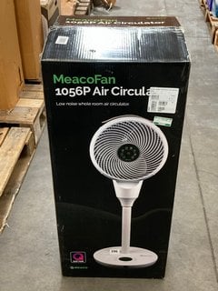 MEACO FAN 1056P AIR CIRCULATOR FAN IN WHITE - RRP £160: LOCATION - A6