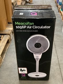 MEACO FAN 1056P AIR CIRCULATOR FAN IN WHITE - RRP £160: LOCATION - A6