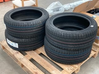 SET OF 4 SAVA INTENSA UHP2 CAR TYRES : SIZE 235/45R18: LOCATION - D7