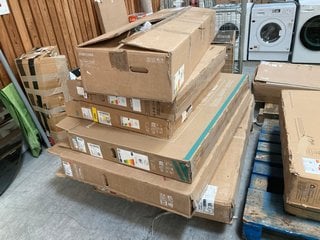 PALLET OF ASSORTED TVS - PLEASE NOTE: SPARES AND REPAIRS ONLY - PCB BOARDS REMOVED: LOCATION - A3 (KERBSIDE PALLET DELIVERY)