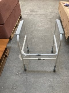 WALKING FRAME MOBILITY AID IN WHITE: LOCATION - BR7