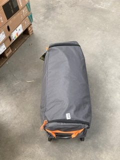 COLEMAN OCTAGON 8 PERSON TENT IN GREY AND ORANGE - RRP £360: LOCATION - A1