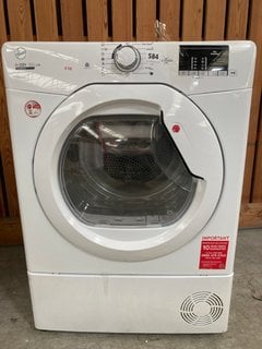 HOOVER HLEC8DE-80 H-DRY 300 LITE 8KG CONDENSER DRYER IN WHITE - RRP £319.99: LOCATION - B1