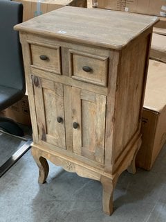 RUSTIC STYLE 2 DOOR 2 DRAWER HALLWAY STORAGE STAND IN NATURAL RUSTIC WOOD FINISH: LOCATION - B5