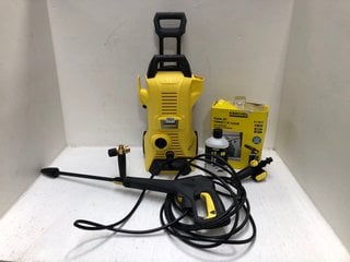 KARCHER K3 POWER CONTROL PRESSURE WASHER TO INCLUDE KARCHER FOAM JET CONNECT N CLEAN FITTING: LOCATION - BR2