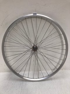 PART WHEELS BICYCLE WHEEL 622X19C IN SILVER: LOCATION - BR3