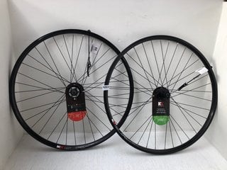 KX COMP MTB REAR DISC WHEEL 29" IN BLACK TO INCLUDE KX COMP HYBRID REAR DISC WHEEL 700C IN BLACK: LOCATION - BR4