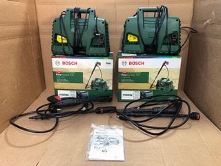 2 X BOSCH EASY AQUATAK 100 LONG LANCE HIGH PRESSURE WASHERS: LOCATION - BR6