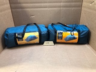 2 X 4 PERSON VIS A VIS TENTS XL: LOCATION - BR9