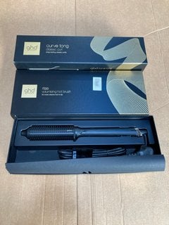 3 X ASSORTED GHD HAIR STYLER ITEMS TO INCLUDE CURVE TONG CLASSIC CURL: LOCATION - AR4