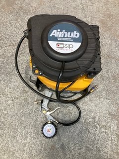 SIP AIRHUB WALL MOUNTED DIRECT DRIVE AIR COMPRESSOR RRP £165: LOCATION - A6