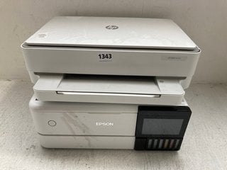 2 X ASSORTED PRINTERS TO INCLUDE EPSON ECOTANK ET-8500 PRINTER: LOCATION - BR15