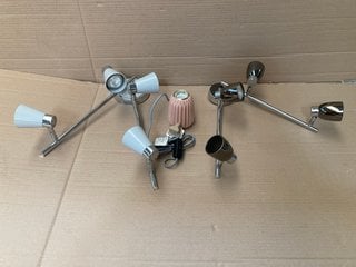 QTY OF ASSORTED JOHN LEWIS & PARTNERS LIGHTING TO INCLUDE ANYDAY GROOVE BULB HOLDER: LOCATION - BR2