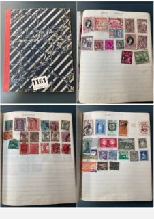 AN ALBUM OF VINTAGE COLONIAL STAMPS: LOCATION - CR