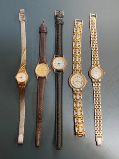 A COLLECTION OF LADIES WRISTWATCHES: LOCATION - CR