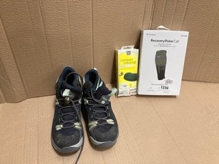 QTY OF ASSORTED ITEMS TO INCLUDE THERABODY RECOVERY PULSE CALF VIBRATION DEVICE: LOCATION - BR10