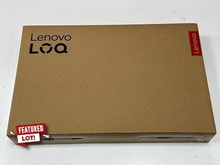 LENOVO LOQ 512 GB LAPTOP IN LUNA GREY: MODEL NO 15IRX9 (WITH BOX & ALL ACCESSORIES) 13TH GENERATION INTEL® CORE™ I7-13650HX, 16 GB RAM, 15.6" SCREEN, NVIDIA® GEFORCE RTX™ 4060 8GB [JPTM123965] (SEALE