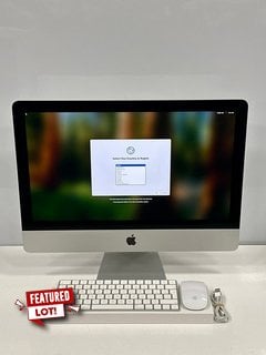 APPLE IMAC (RETINA 4K, 21.5-INCH, 2019) 1 TB PC IN SILVER: MODEL NO A2116 (WITH BOX, MAINS POWER CABLE, MAGIC KEYBOARD AND MOUSE) 3 GHZ 6-CORE INTEL CORE I5, 21.5" SCREEN, RADEON PRO 560X 4GB [JPTM12