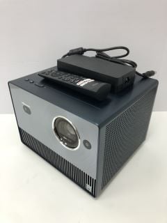 HISENSE 4K TRICHROMA MINI LAZER 65-300" PROJECTOR IN BLACK: MODEL NO C1 (WITH BOX, AC POWER ADAPTOR & REMOTE) [JPTN41474] THIS PRODUCT IS FULLY FUNCTIONAL AND IS PART OF OUR PREMIUM TECH AND ELECTRON