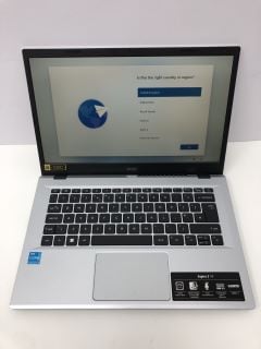 ASUS ASPIRE 3 128GB LAPTOP IN SILVER: MODEL NO A314-36P-32RZ (WITH BOX & CHARGER) INTEL CORE I3-N305, 8GB RAM, 14.0" SCREEN [JPTN41492] THIS PRODUCT IS FULLY FUNCTIONAL AND IS PART OF OUR PREMIUM TEC