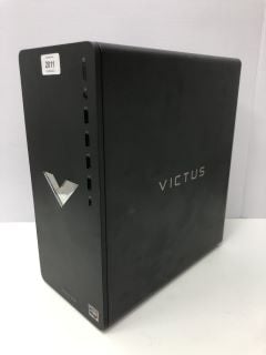 HP VICTUS 15L PC IN BLACK (UNIT ONLY) (SLIGHT SCRATCH ON SIDE OF CASE) AMD RYZEN 55600G, GEFORCE GTX 1660 SUPER [JPTN41489] THIS PRODUCT IS FULLY FUNCTIONAL AND IS PART OF OUR PREMIUM TECH AND ELECTR