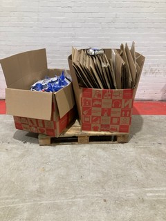 PALLET OF ITEMS TO INCLUDE KOBRA KAI NOTEBOOKS, CRADLER ADJUSTABLE HEAD SUPPORT