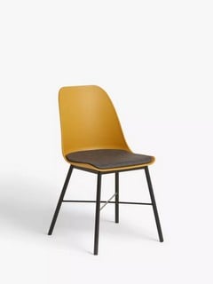 JOHN LEWIS ANYDAY WHISTLER DINING CHAIR MUSTARD RRP £99 (003224054)