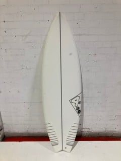 ROCKSTAR 4 6FT WHITE SURFBOARD RRP £280