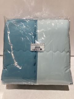 CALEFFI MODERN QUILT 220X265CM BLUE