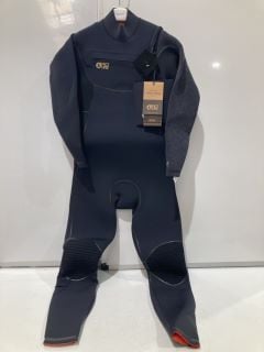 PICTURE EQUATION 4/3 FLEX SKIN FZ WETSUIT BLACK SIZE MS RRP £329