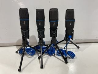 4 X TRUST ALL-ROUND USB MICROPHONE