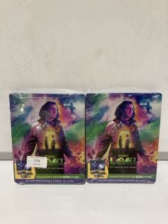 4x MARVEL STUDIOS LOKI COMPLETE FIRST SEASON COLLECTOR'S EDITION RRP £160 (18+ ID MAY BE REQUIRED)