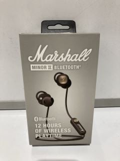 4 X MARSHALL MINOR II BLUETOOTH EARPHONES