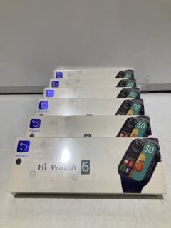 6 X HI SMART WATCH 6 M56 44MM