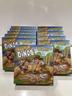 BOX OF DIG''EM UP DINOS BOARD GAME