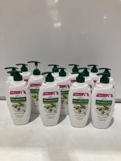 2 X BOXES OF PALMOLIVE NATURALS OLIVE & MILK SHOWER CREAM 750ML