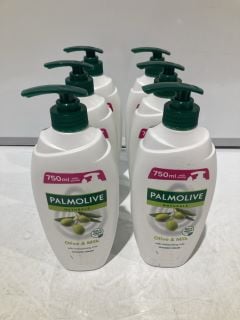 QTY OF PALMOLIVE NATURALS OLIVE & MILK SHOWER CREAM