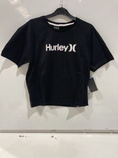 3 X HURLEY OCEANCARE SHORT SLEEVE LOGO T SHIRT BLACK LARGE TOTAL RRP £96