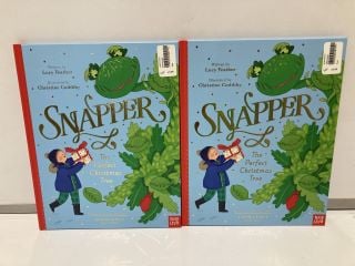 QTY OF JOHN LEWIS SNAPPER THE PERFECT CHRISTMAS TREE CHILDREN'S BOOKS