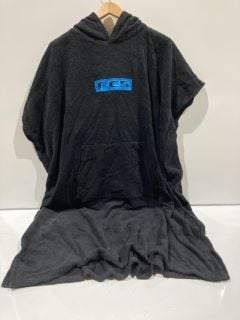 2 X FCS TOWEL PONCHO BLACK TOTAL RRP £120