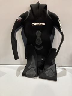 CRESSI APNEA TWO PIECES 5MM SIZE L/4 RRP £299