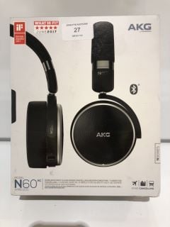 AKG WIRELESS HEADPHONES MODEL N60 RRP £269