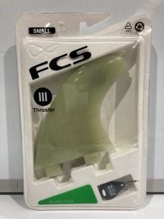 2 X FCS M3 NATURAL GLASS FLEX TRI FIN  TOTAL RRP £120