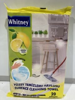 QTY OF ITEMS TO INCLUDE SURFACE CLEANING TOWEL