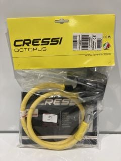 CRESSI COMPACT PRO OCTOPUS REGULATOR TOTAL RRP £180