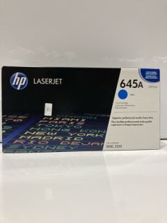 HP LASERJET CYAN TONER CARTRIDGE 645A RRP £432.55